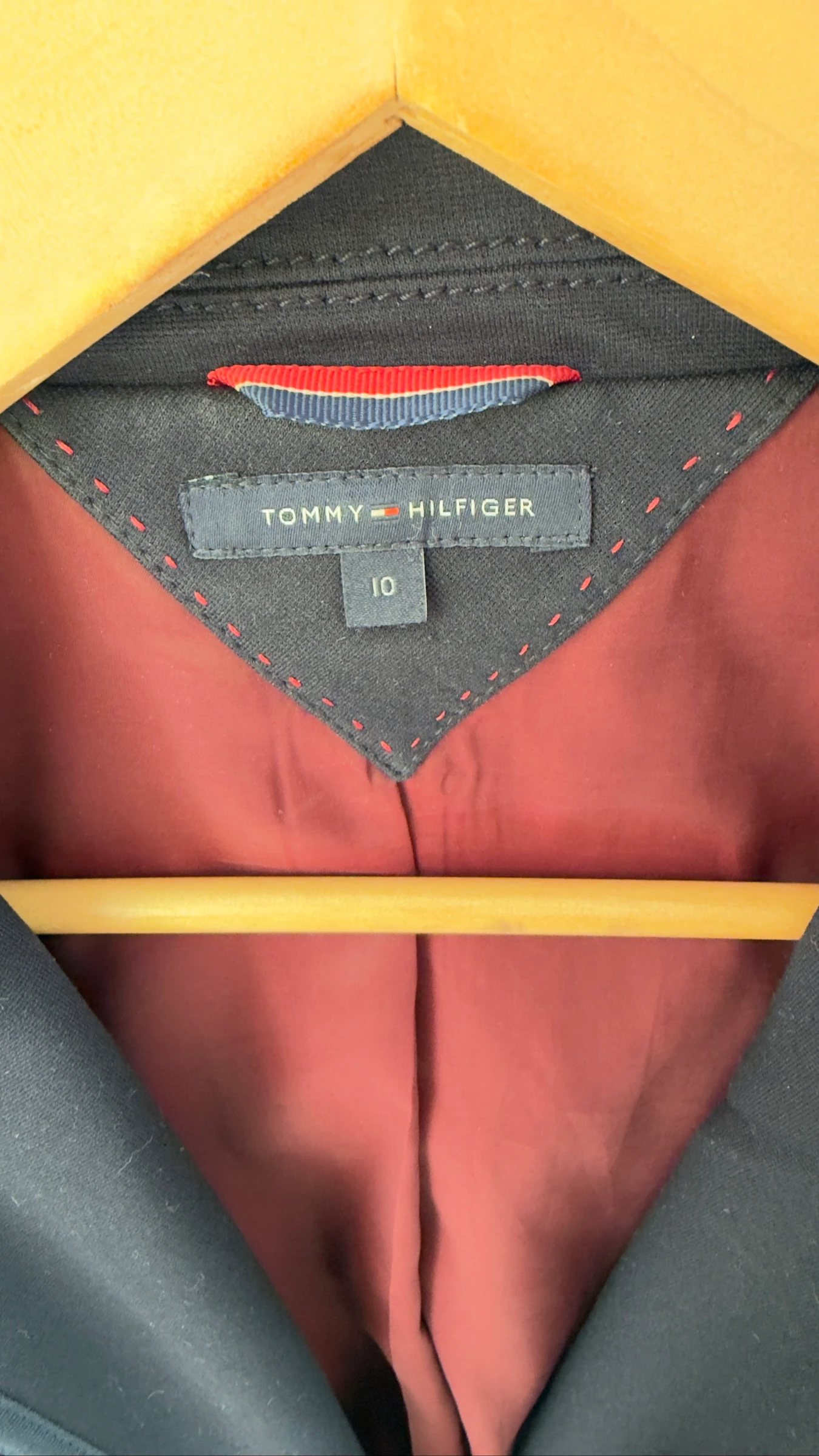 Marineblauwe blazer dames maat EU 10 Tommy Hilfiger – photo 3